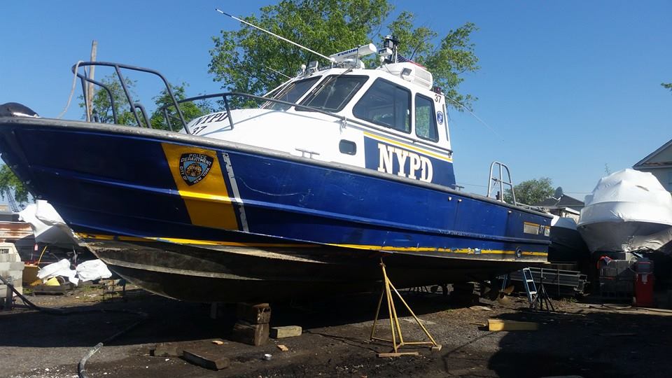 Texas Blast Away marine dustless blasting project
